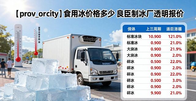 无锡食用冰价格多少 良臣制冰厂透明报价