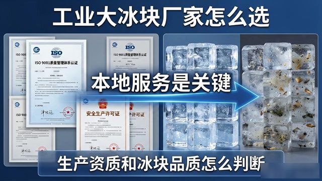 工业大冰块厂家怎么选？无锡本地服务是关键